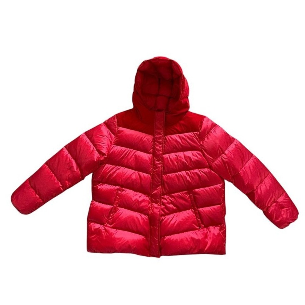 NWT Marina Sport Red‎ Paniere Puffer Jacket Goose Down Size 16 Italy